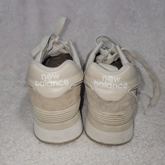 New Balance Womens 574 Stacked Platform Driftwood WL574ZSM - Picture 4 of 15